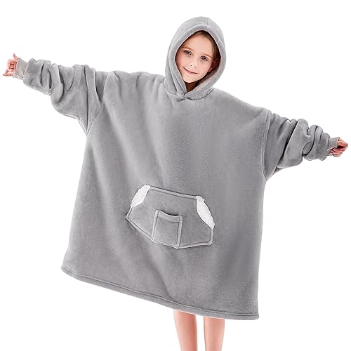 NORD ECO Wearable Blanket Hoodie for Kids, Blanket Hoodie For