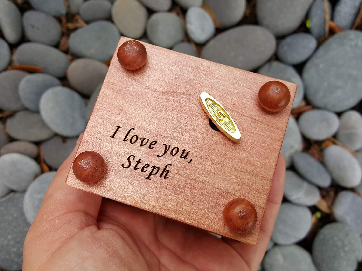 Fathers day gift, Wooden music box for Dad, Father's day gift, engraved music box by Simplycoolgifts