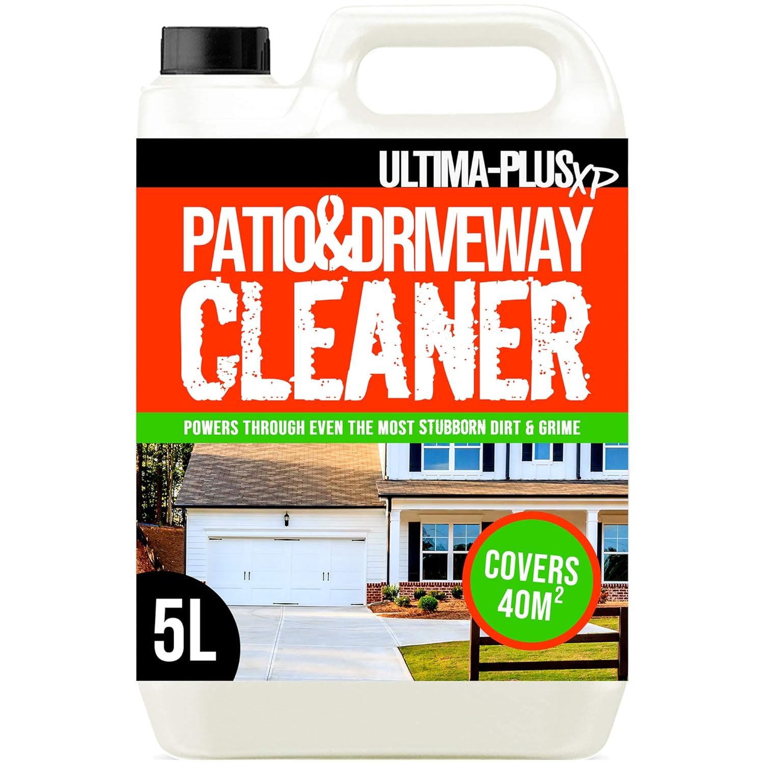 UltimaPlus XP Patio & Driveway Cleaner Deeply Cleans to Remove