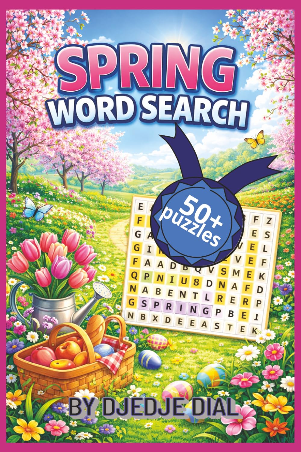 Spring Word Search Adventure: Relaxing Brain Games with Nature, Flowers, and Fresh Spring Vibes