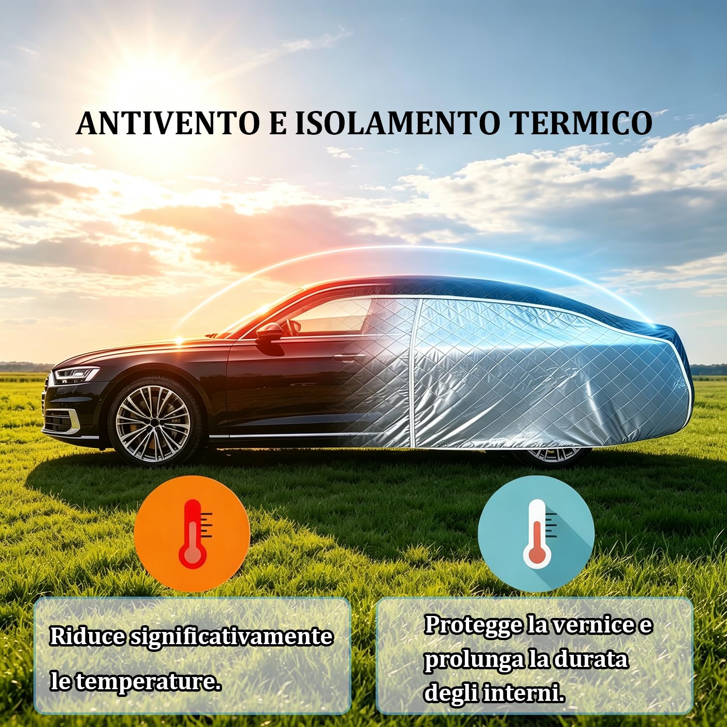 Telo Copriauto Antigrandine per DS N°8 (2025-2026)