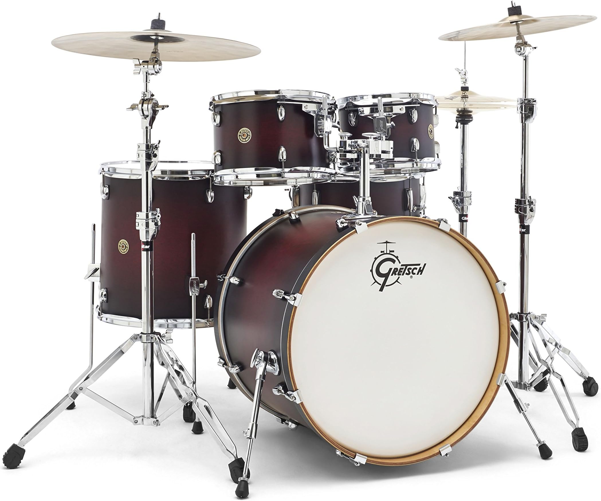 Drums Drum Set, Satin Deep Cherry Burst (CM1-E825-SDCB)