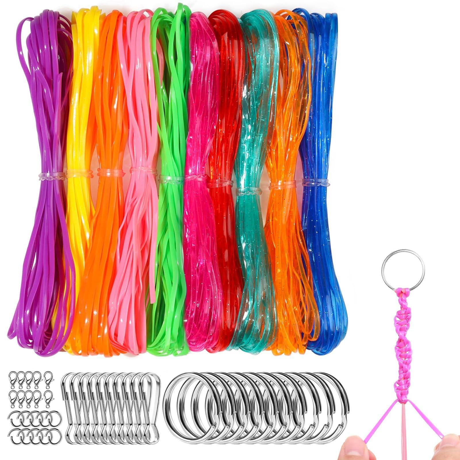 Amazon.com: Lanyard String Kit,10 Colors Plastic String Lacing Amazon.com: Lanyard String Kit,10 Colors Plastic String Lacing