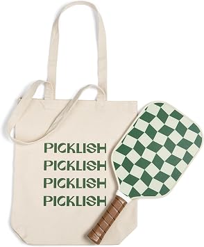 Picklish Pickleball Paddle | Luxury, Stylish, Fiberglass Surface with High Grit and Spin, Extended Handle, 11mm