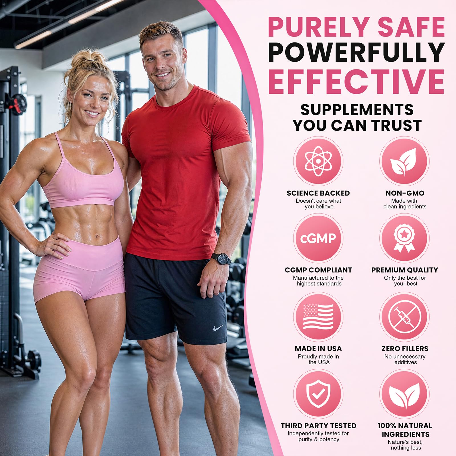 GLP-1 Supplement for Weight Loss, Appetite Suppressant for Women and Men, Metabolism Booster, Burn Fat 24/7 | Metabolism Booster, 3rd Party Tested Supplement, 60 Capsules — Amazon image 2