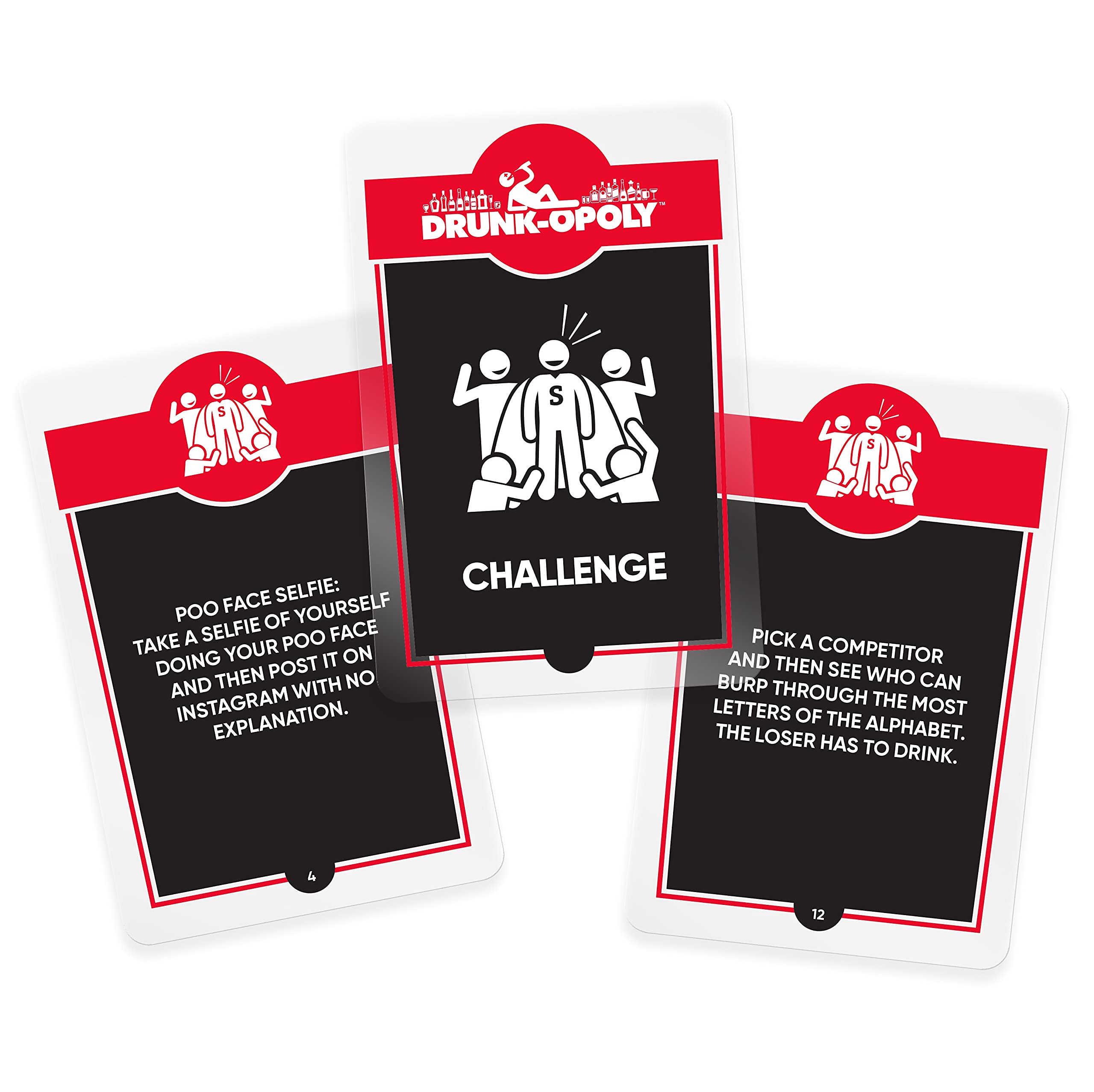 Amazon.com: IMAGINATION GAMING Drunk-opoly Adult Board Drinking Game,  Outrageous and Messed Up Challenges, Dares, Remote Home Entertainment,  Friends, Family, Potential Regrets The Next Morning : Toys & Games