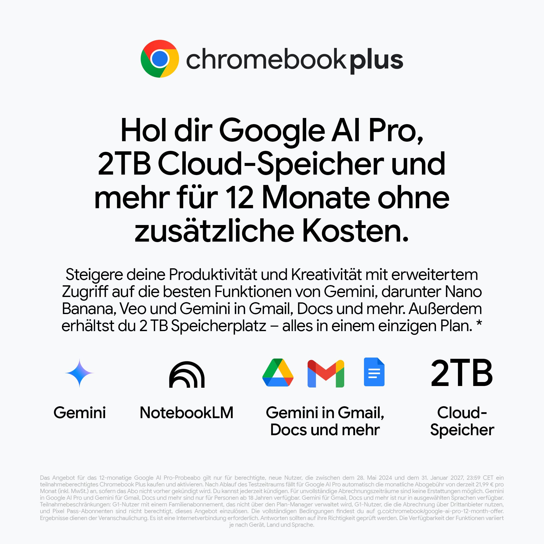 Lenovo Chrome Laptop | 14"WUXGA OLED Touch Display | MediaTek Kompanio Ultra 910 | 16GB RAM | 256GB SSD | ARM Immortalis G925 MC1 Grafik | ChromeOS | QWERTZ | Beleuchtet | Grau | 3 Monate Premium Care