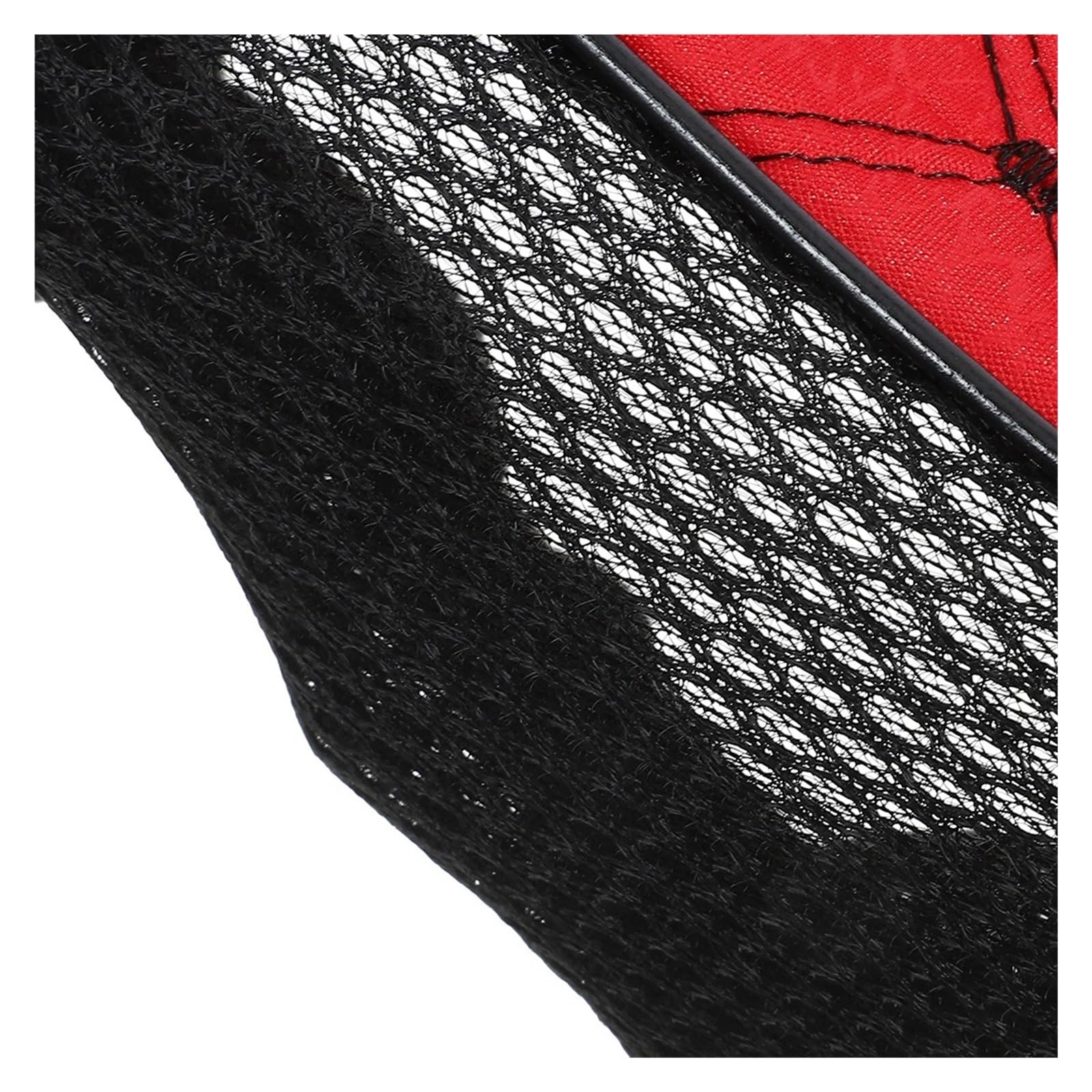 Per Moto per coprisedile Per Rete di lino Traspirante Antiscivolo Protezione assorbimento degli urti per scooter Coprisedile per moto(Rosso)