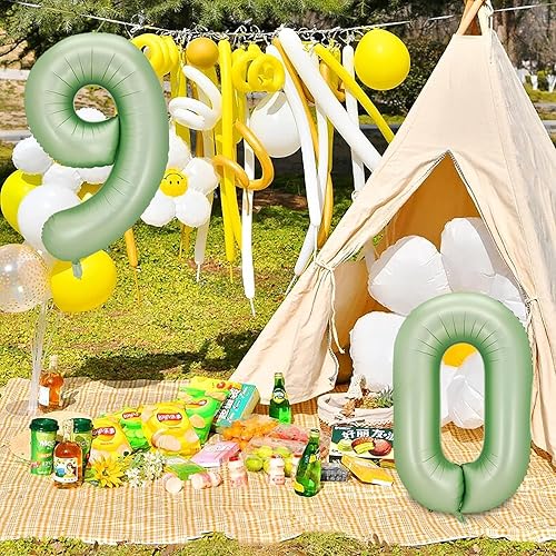Miniatura 7 de YFHVJTKO Globos de papel de aluminio de 40 pulgadas con el número 17, decoraciones para fiesta de cumpleaños número 17, boda, despedida de soltera,