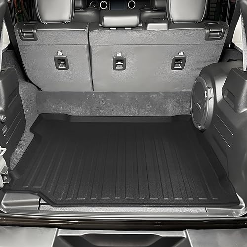 Forro de carga prémium para Jeep Wrangler 4xe 2021-2025  100% de protección, tapete de maletero de automóvil de ajuste personalizado, tapete de