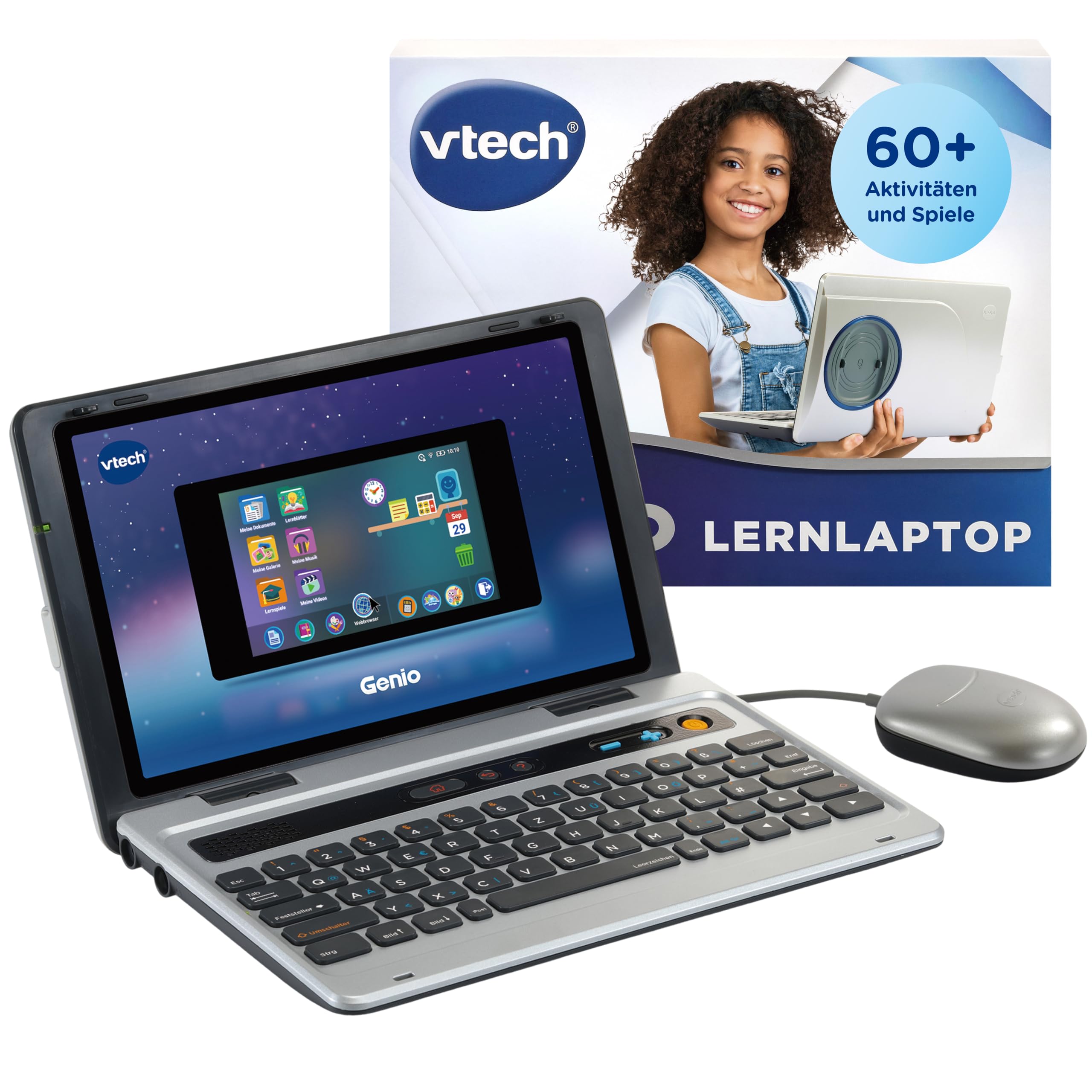 VTech Genio Lernlaptop – Lernlaptop für Kinder 5–12 Jahre