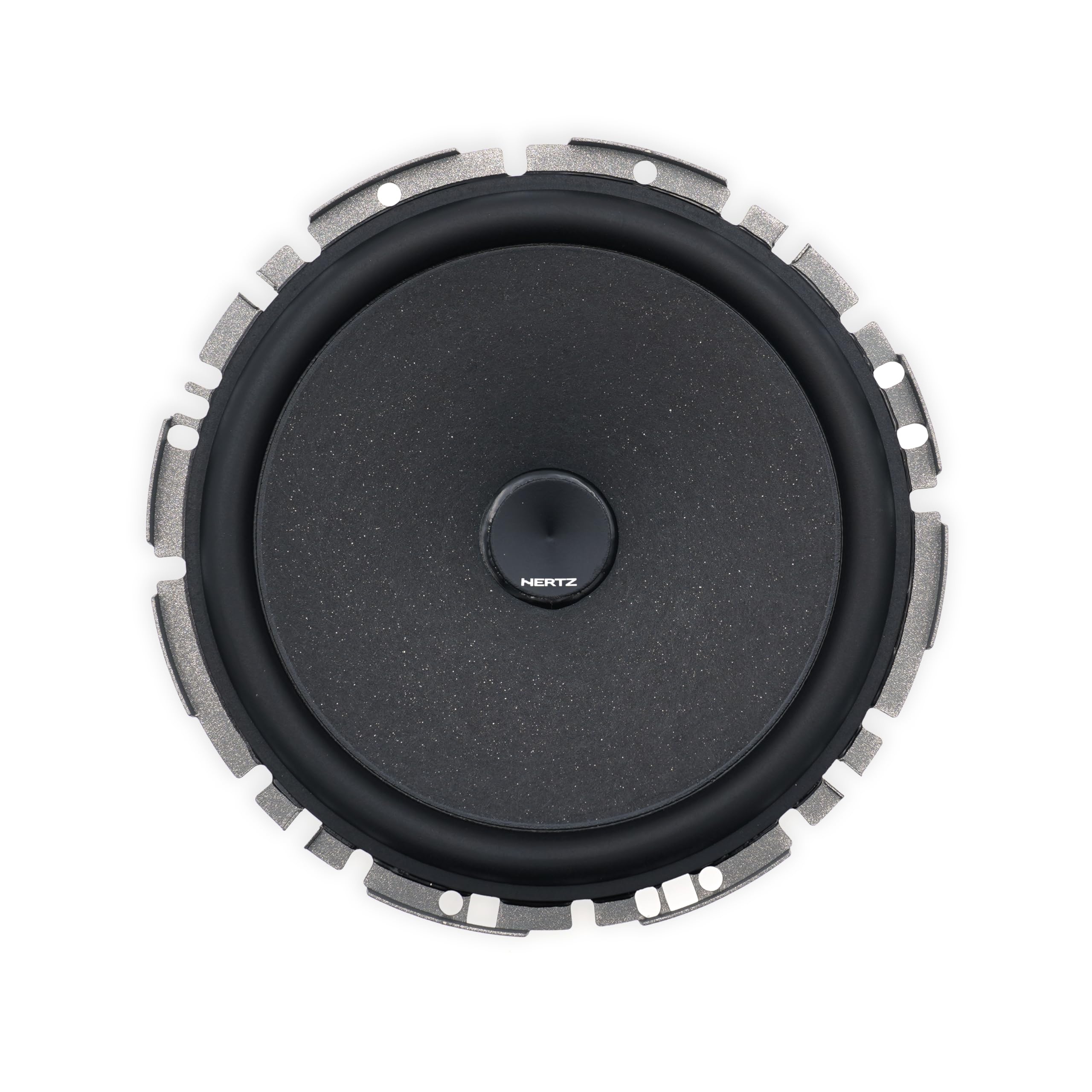 Hertz CK 165 F – Sistema audio a due vie per auto con woofer slim da 165 mm, tweeter da 26 mm, crossover e griglie - 270W