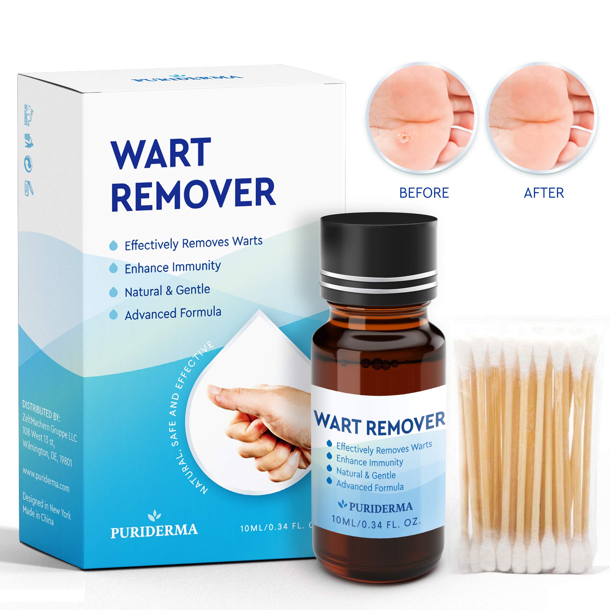 Maximum Strength Wart Removal Treatment by Puriderma PainFree