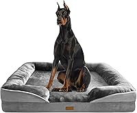 Vista 12 de Spotted Play Cama ortopédica para perros con lados - Sofás para perros pequeños, sofá de espuma de apoyo para mascotas con funda extraíble