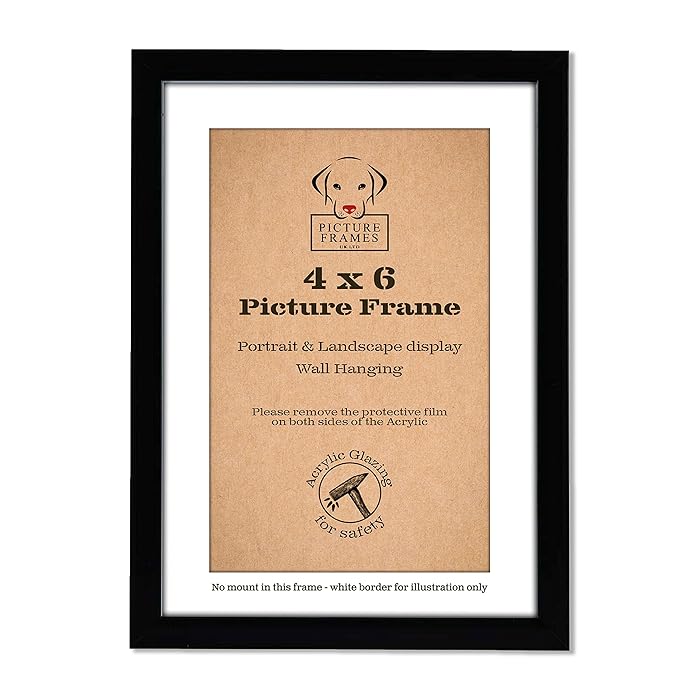 Buy Black Photo Frame 6x4 6x4 Photo Frames, Photo Frame 6x4, Picture