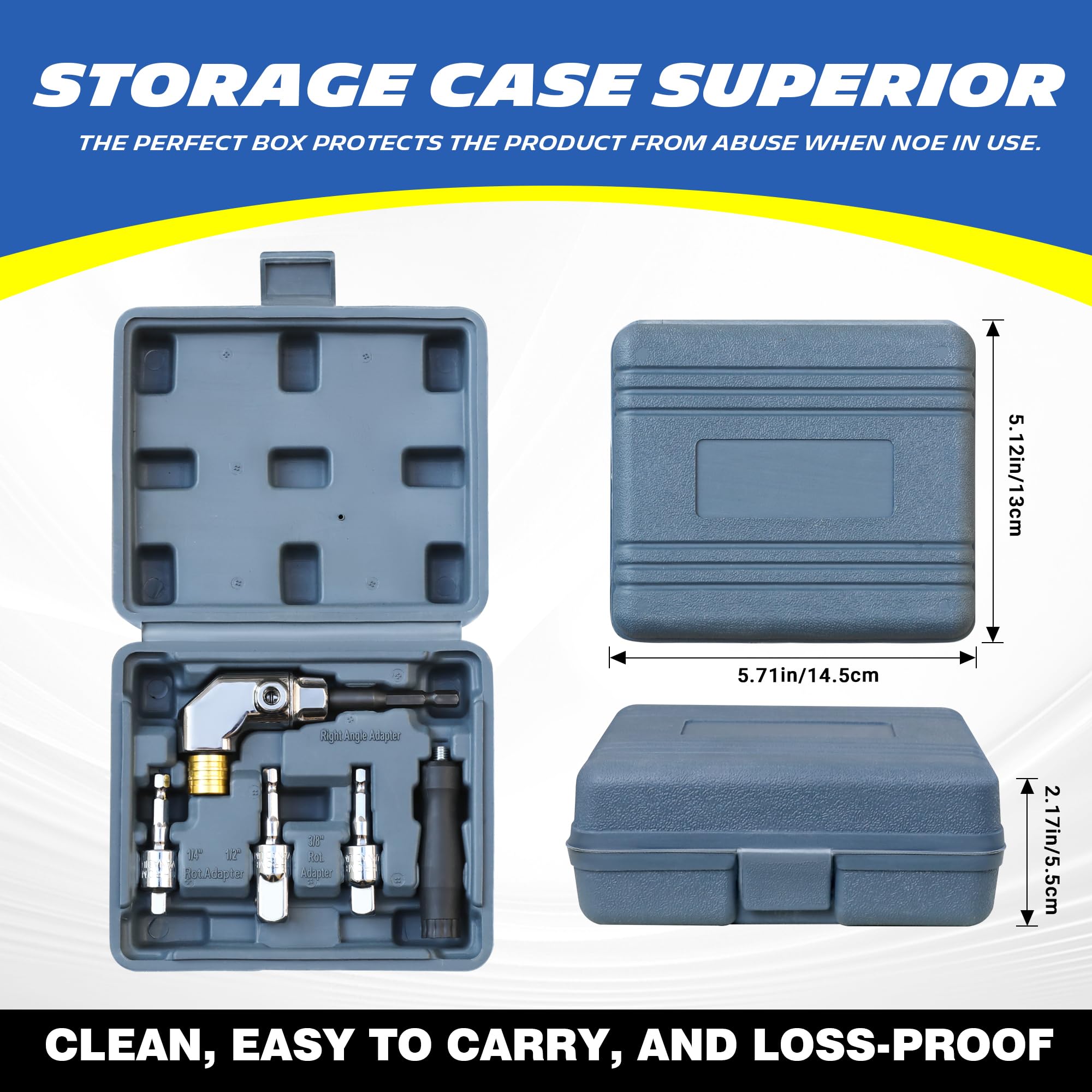 4Pcs Right Angle Drill Adapter Set — Amazon image 6
