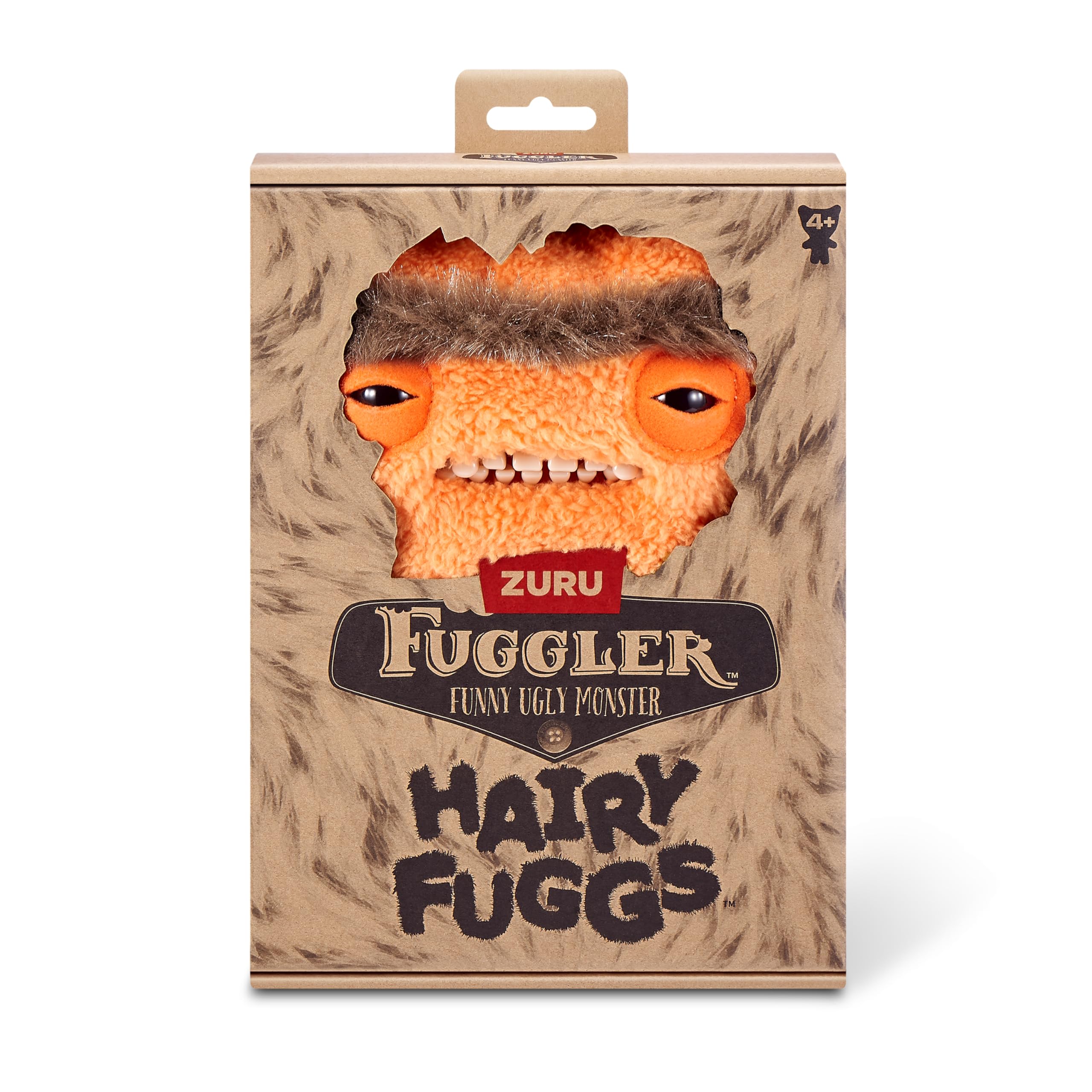 Fuggler 2 Pack Hairy Fuggs 9-inch by ZURU, Funny Ugly Monster Plush Toy - Image 2