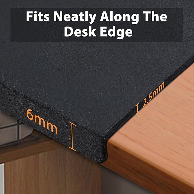 AKOZLIN Protector de Escritorio con Borde Antideslizante 60x35 cm miniatura 5