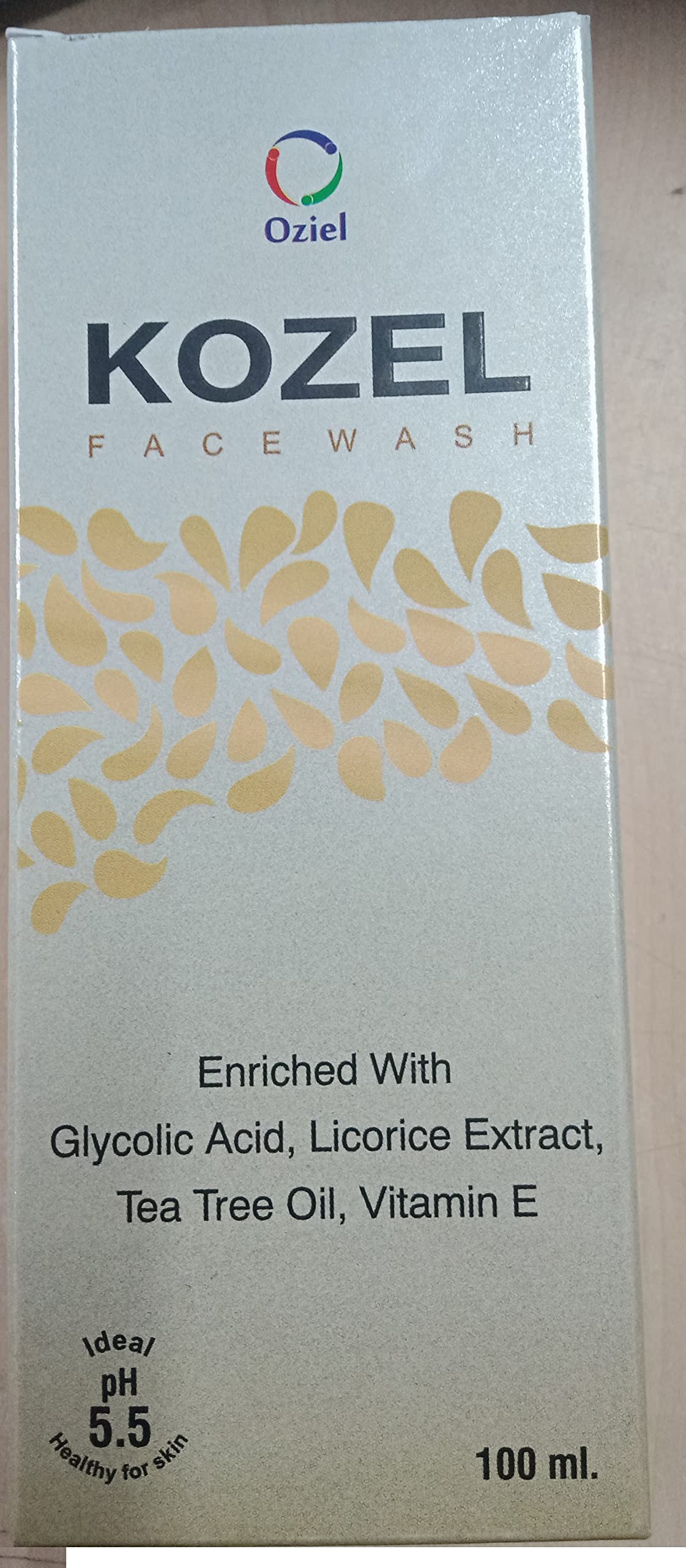 Kozel Face Wash - 100 ml, Pack Of 2