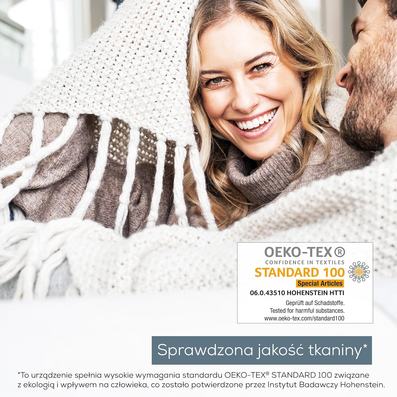 Beurer HD 150 XXL Taupe koc grzewczy, elektryczny koc z automatycznym wyłączaniem, 200 x 150 cm, 6 ustawień temperatury, możliwość prania w pralce, przytulny koc o wyglądzie futra, beżowy / brązowy