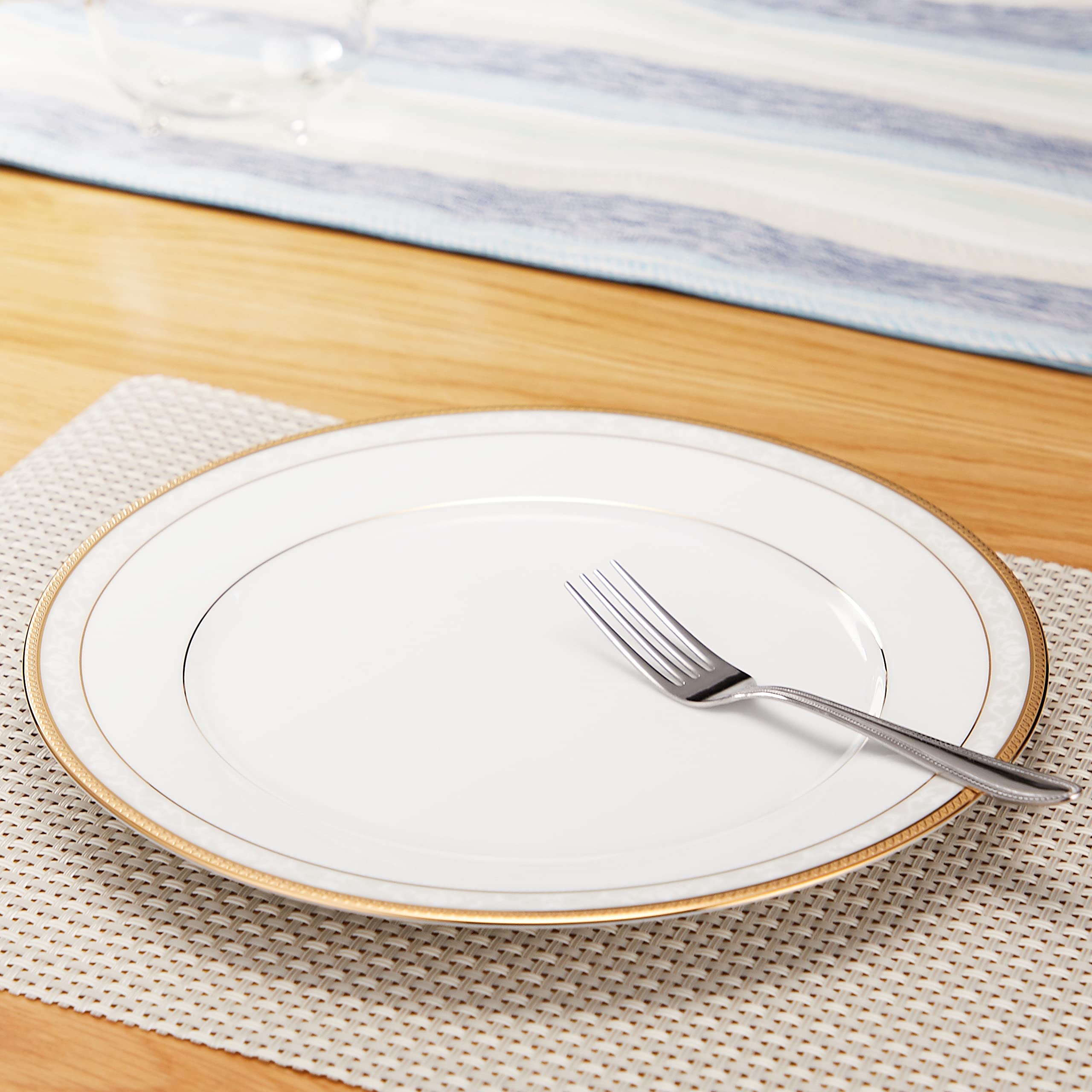 Amazon.co.jp: Noritake ノリタケ プレート 27cm ハンプシャーゴールド