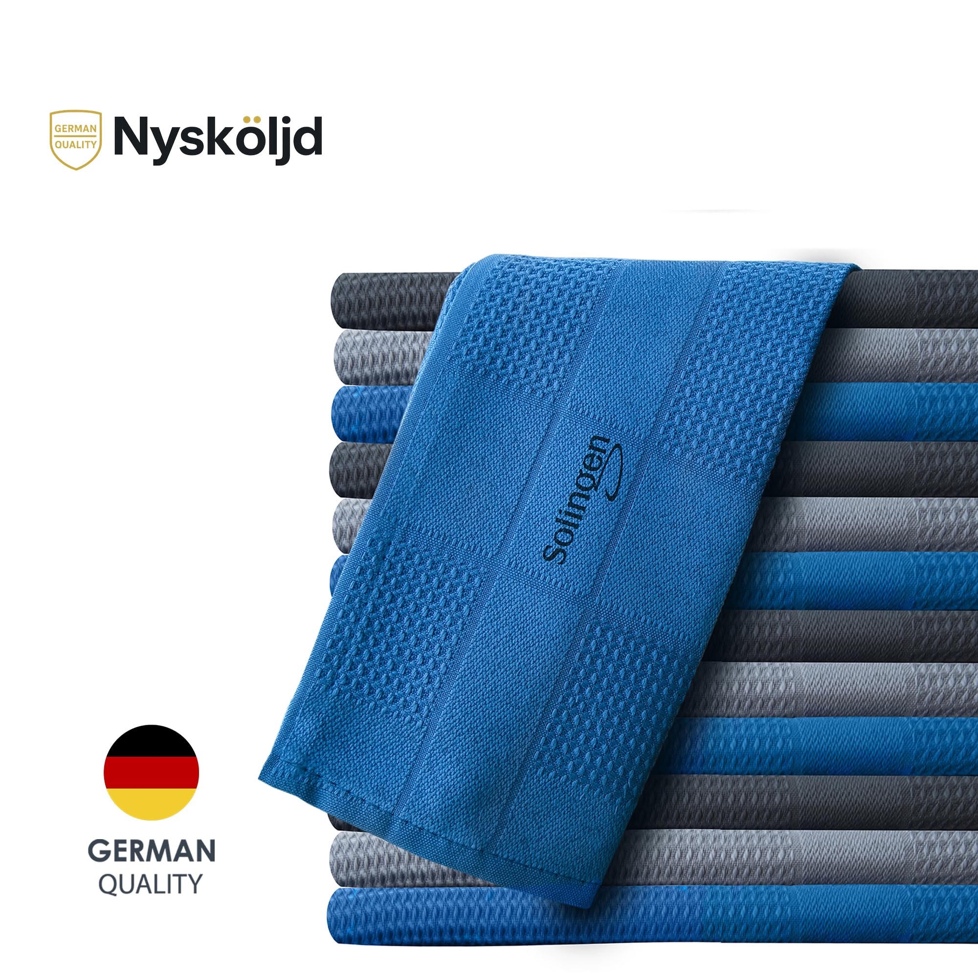 Solingen Plus Mikrofiber Bez Cam Bezi Mikrofiber Temizlik bezleri Sihirli Mikrofiber Temizlik Bezi Ev Mutfak Araba Motosiklet Pencereler 40x60 cm 3 Adet