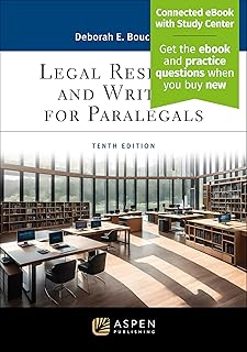 Legal Research and Writing for Paralegals: [Connected eBook with Study Center](Aspen Paralegal Series)