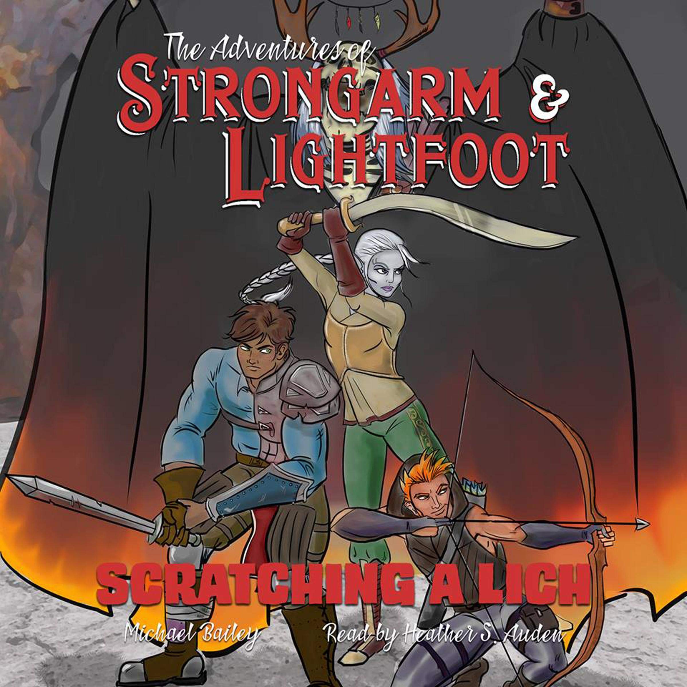 Cover art for The Adventures of Strongarm & Lightfoot: Scratching a Lich