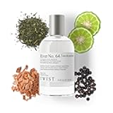 Twist River No. 64 - Eau De Parfum Inspired by Creed's Silver Mountain W., Long-Lasting Perfume For Men & Women, Paraben Free, Vegan, Clean Ingredients, Unisex Fragrance - 100 ml | 3.4 fl. oz.