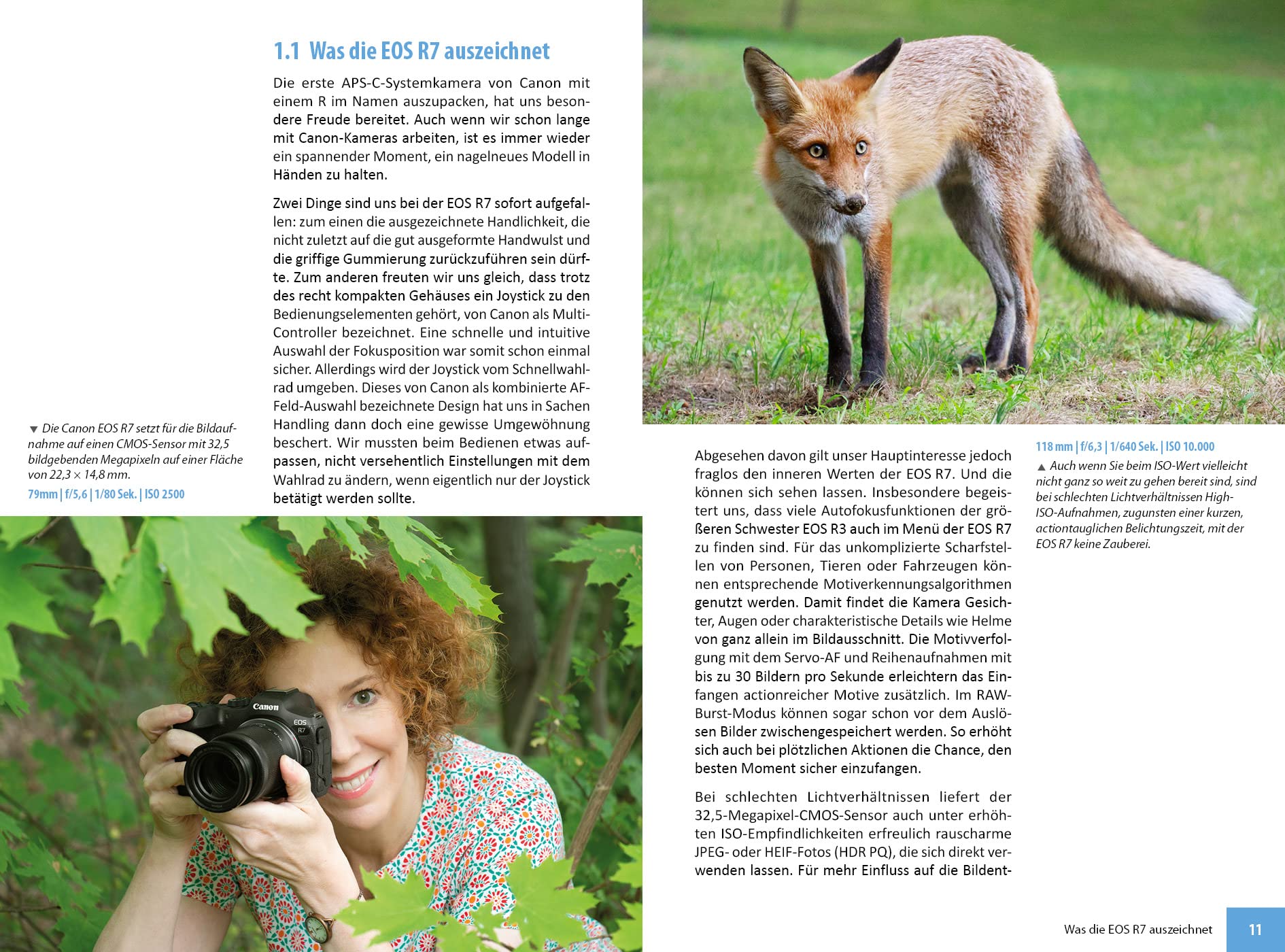 Canon EOS R7: Das umfangreiche Praxisbuch zu Ihrer Kamera!