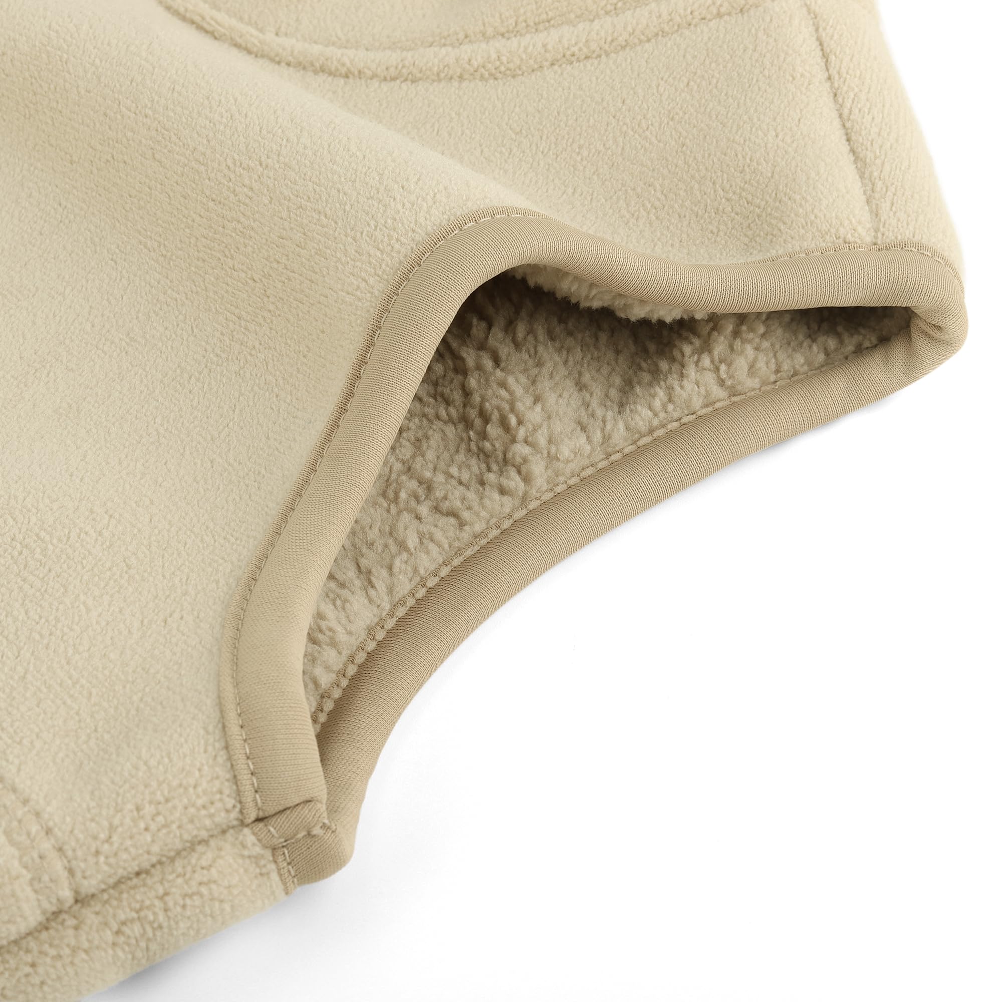 Bebé Niños Forro Polar Chaleco Cuello Alto Cremallera Espesar Sin Mangas Chaqueta Otoño Invierno Cálido Llanura Padre-Hijo Tapas Abrigos