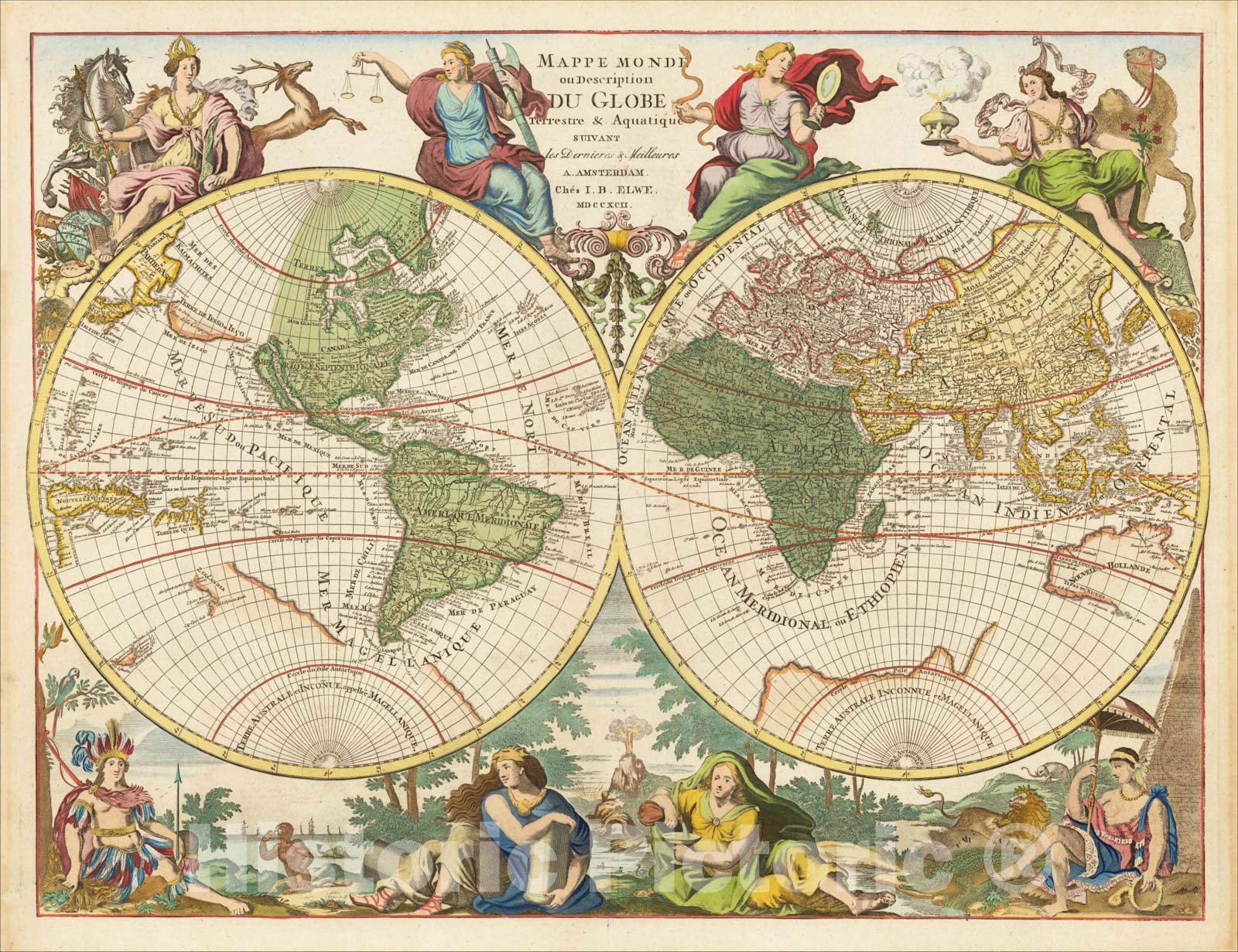 No.536『（英文）フィリップス版 携帯用世界地図』1923（大正12）年 No