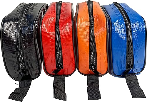 Miniatura 7 de LINE2design Juego de 4 bolsas para kit de emergencia médica de primeros auxilios codificados por colores, resistentes al agua, cierre con cremallera