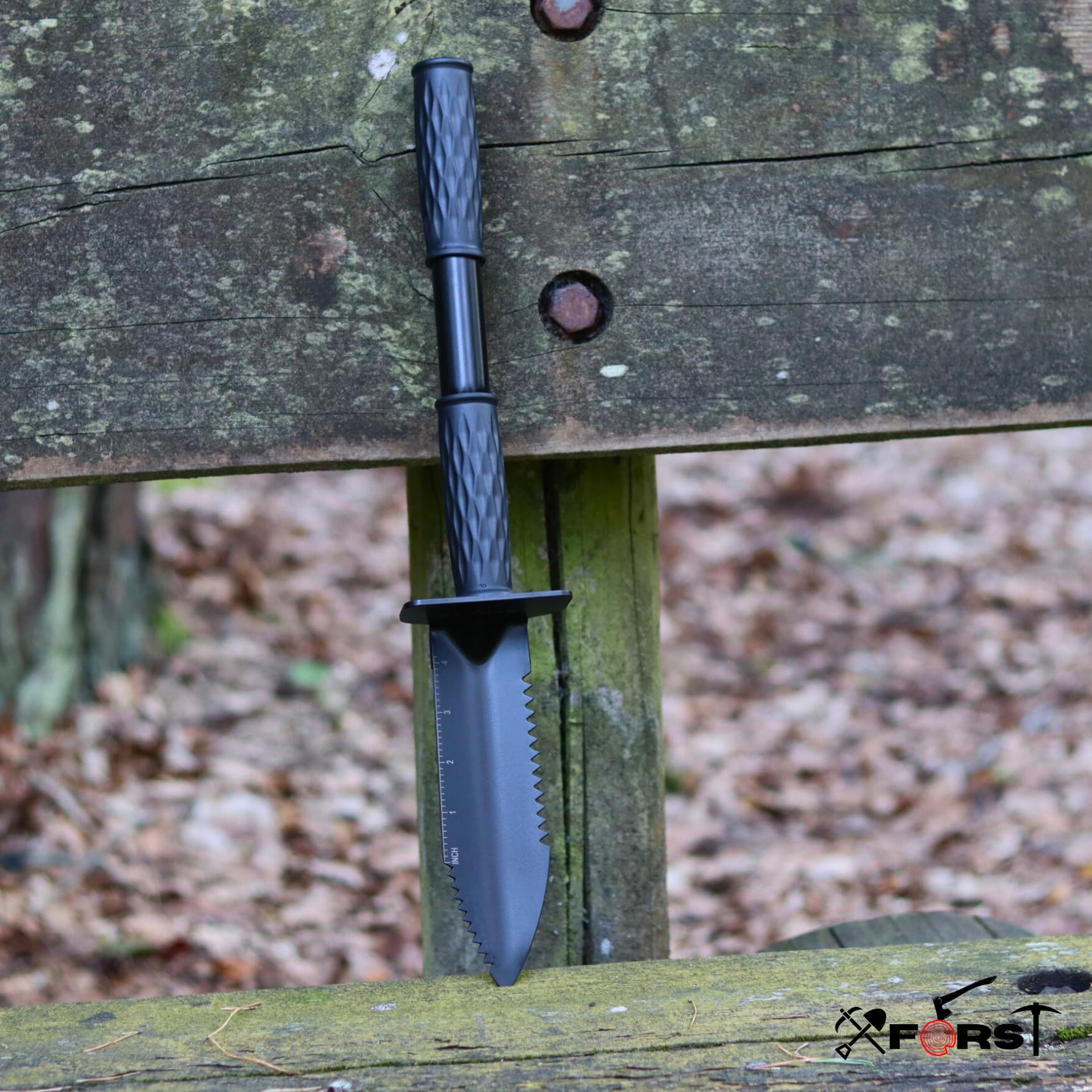 Xforst Detection Metales Pala pala para detector de metales con función de extensión. Hori Hori, Pala Camping. Mini pala de supervivencia. Ideal Jardinería, Prospección. Modelo X-GM350
