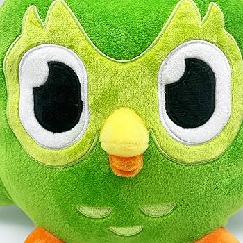 Amazon.co.jp: Duolingo ぬいぐるみ フクロウ ぬいぐるみ