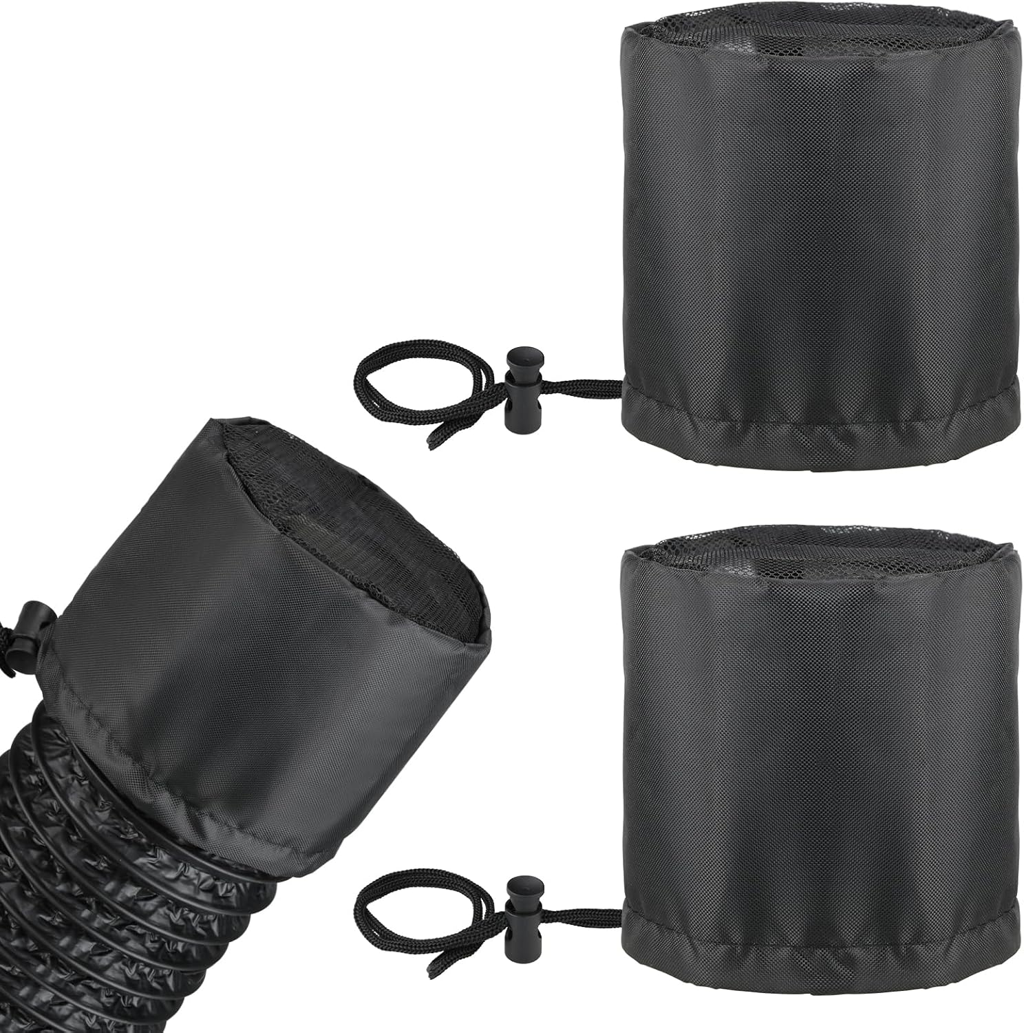 Grow Tents Vent Cover, 3Pcs Duct Filter Vent Cover 4 Inch