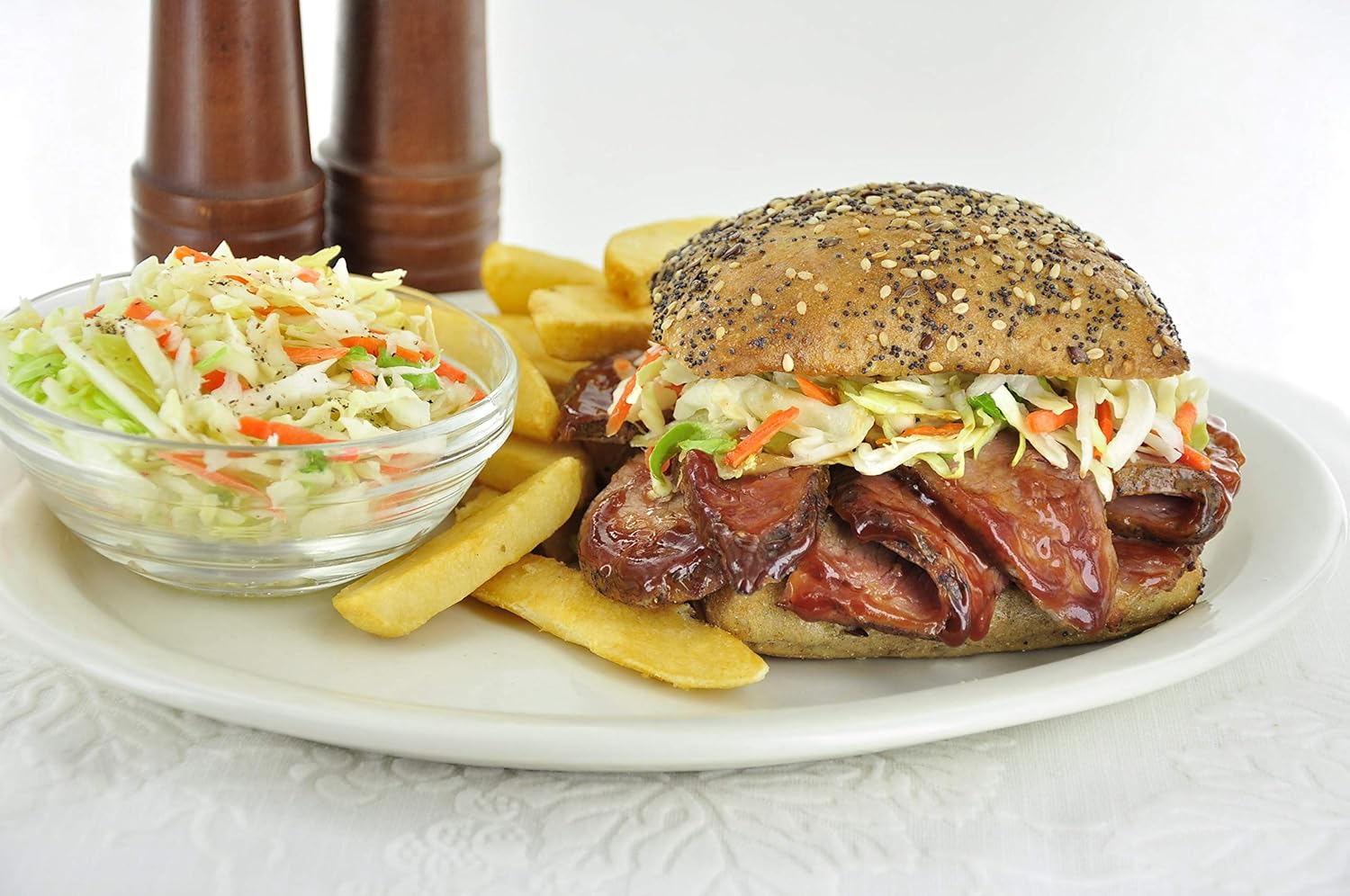 Burgers' Smokehouse Sliced Beef Brisket (Dry Rubbed (Seasoned) 12 oz. Trays, Two Trays)