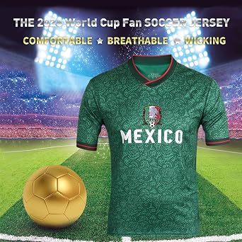 Fan Jerseys Countries Official 2022 World Cup Fan Jerseys Countries/Styles Argentina, Brazil, Mexico & USA