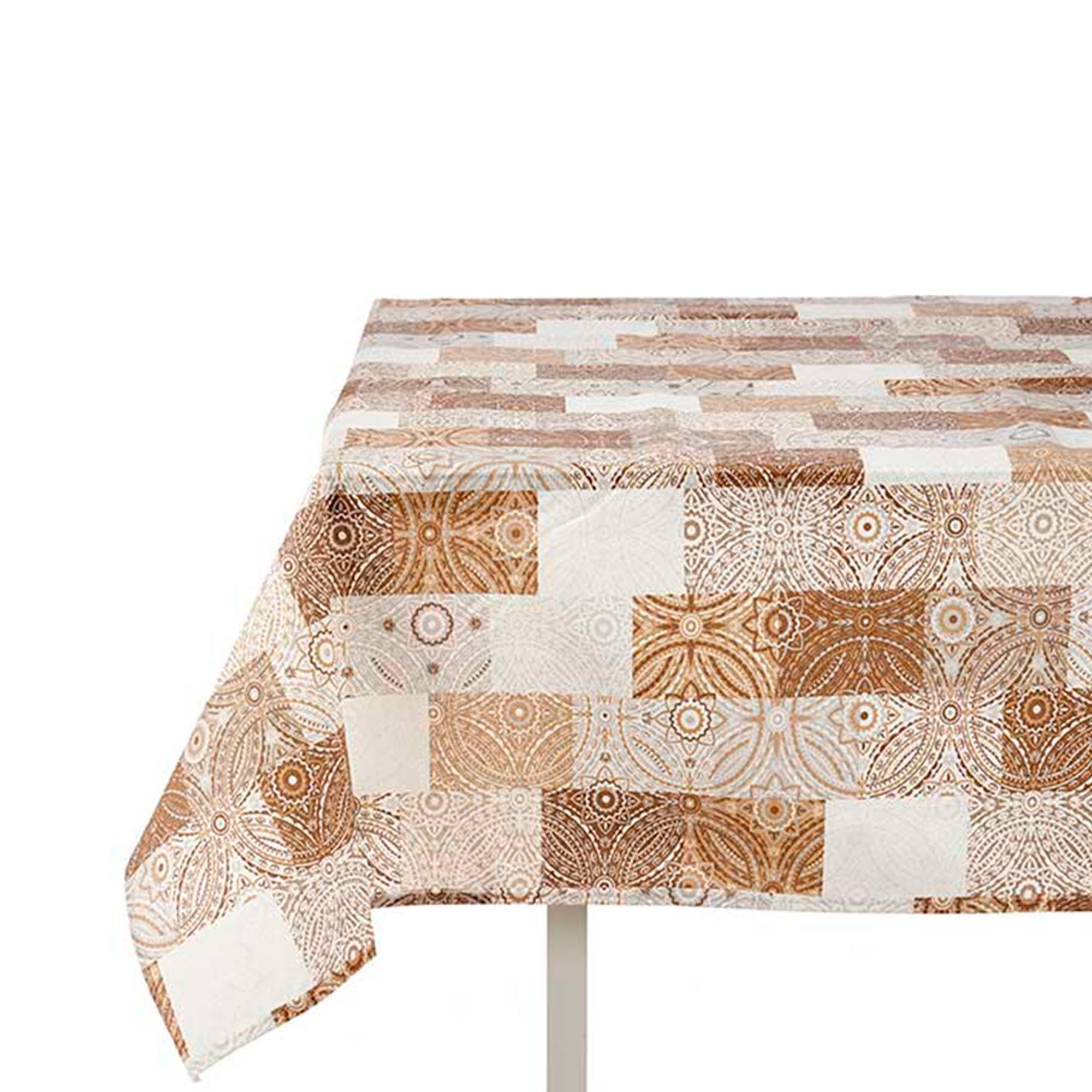 San Ignacio Stain resistant canvas tablecloth 140x180 cm blue KINVARA collection