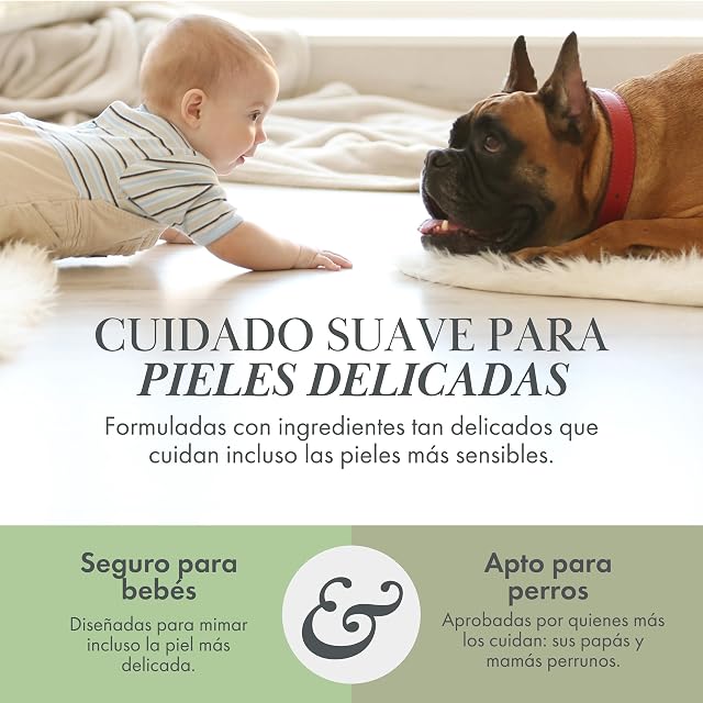 Foto 6 de 8 de Nina Woof Toallitas Premium para Mascotas - Perros y Gatos - Sin Fragancia, Sin Alcohol, con Aloe Vera