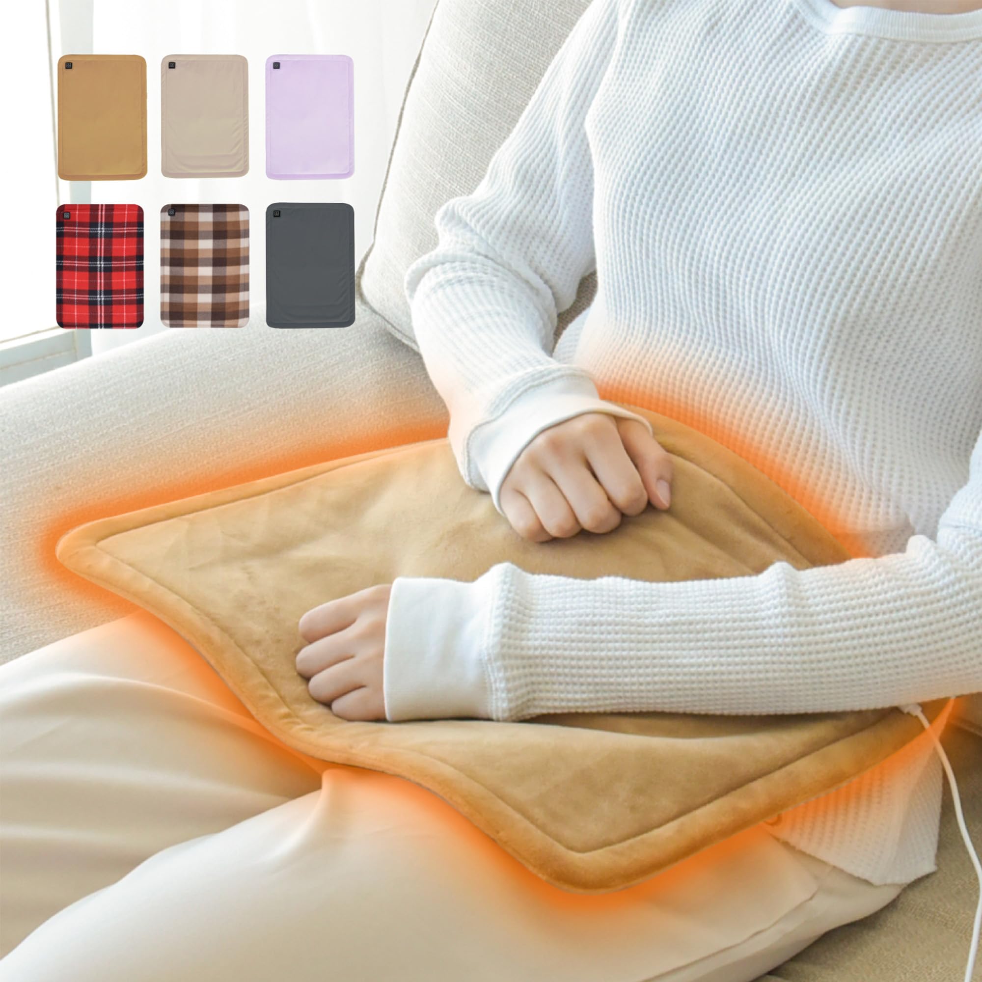 ミニ 38x35cm ホットマット usb 一人用 折りたたみ 電気マット 【公式