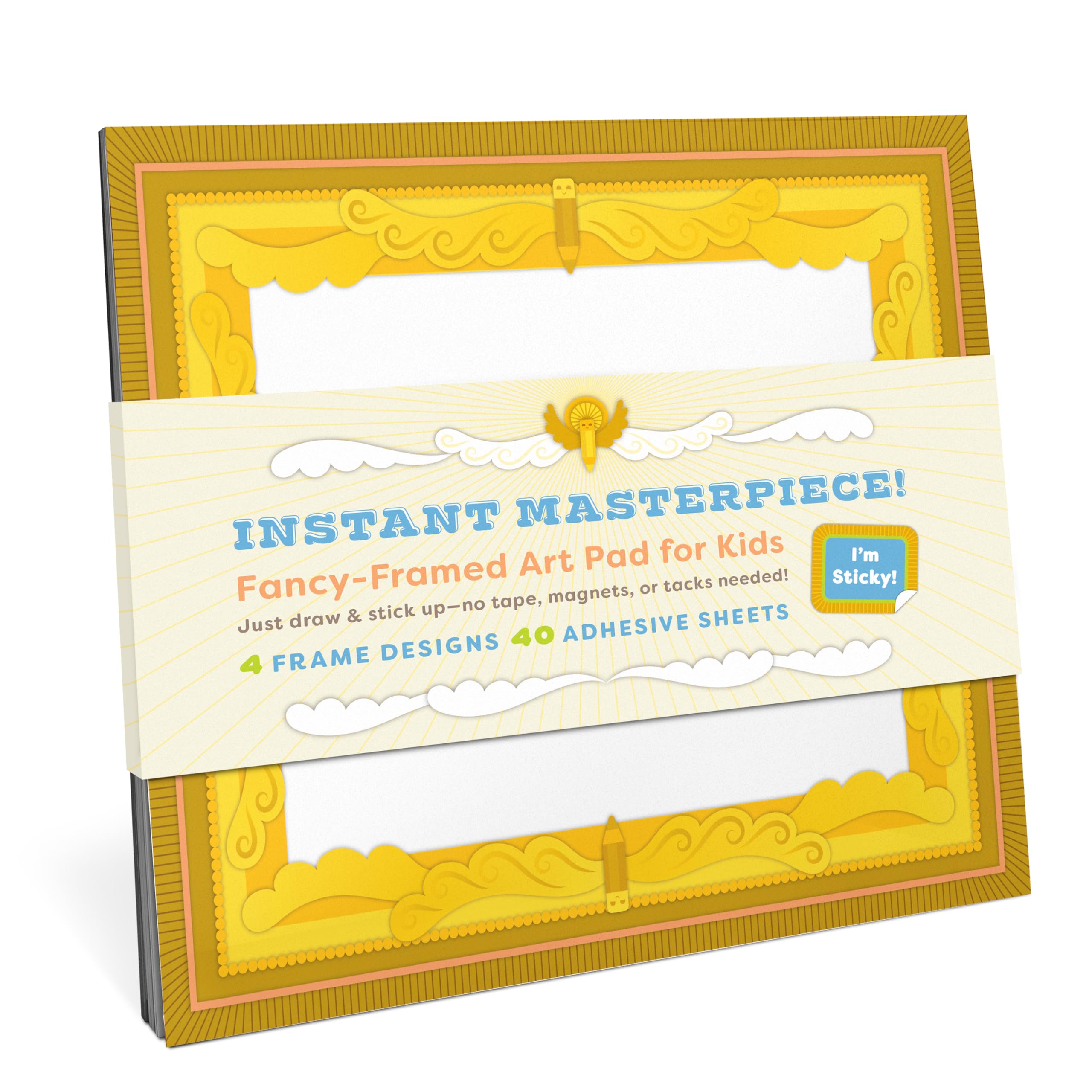 Knock Knock Kids Sticky Art Frames Pad by Knock Knock Kids (Other printed item)