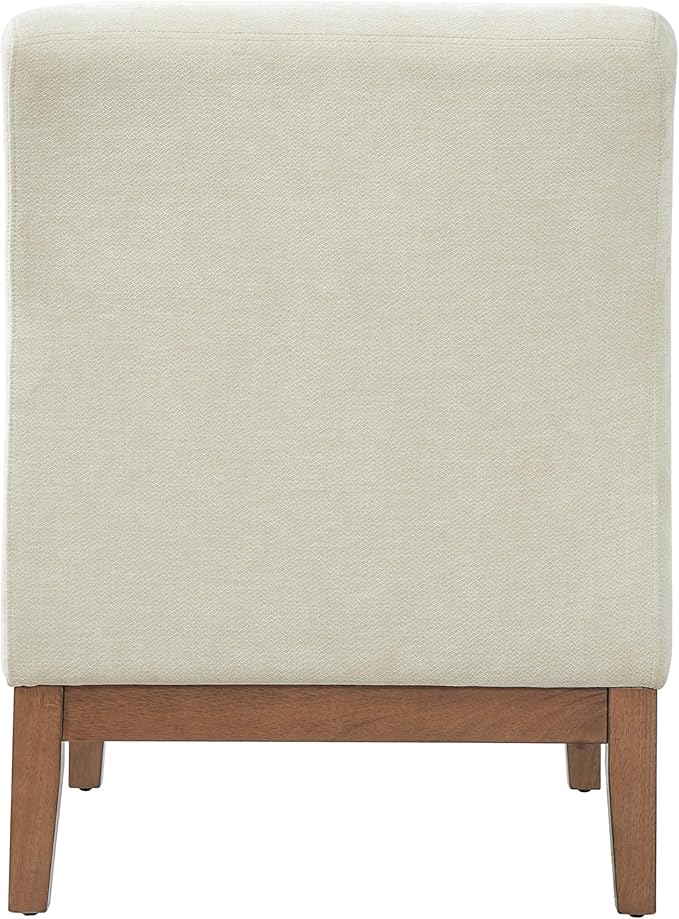 Sillón Lounge Tela Beige + Nogal miniatura 11