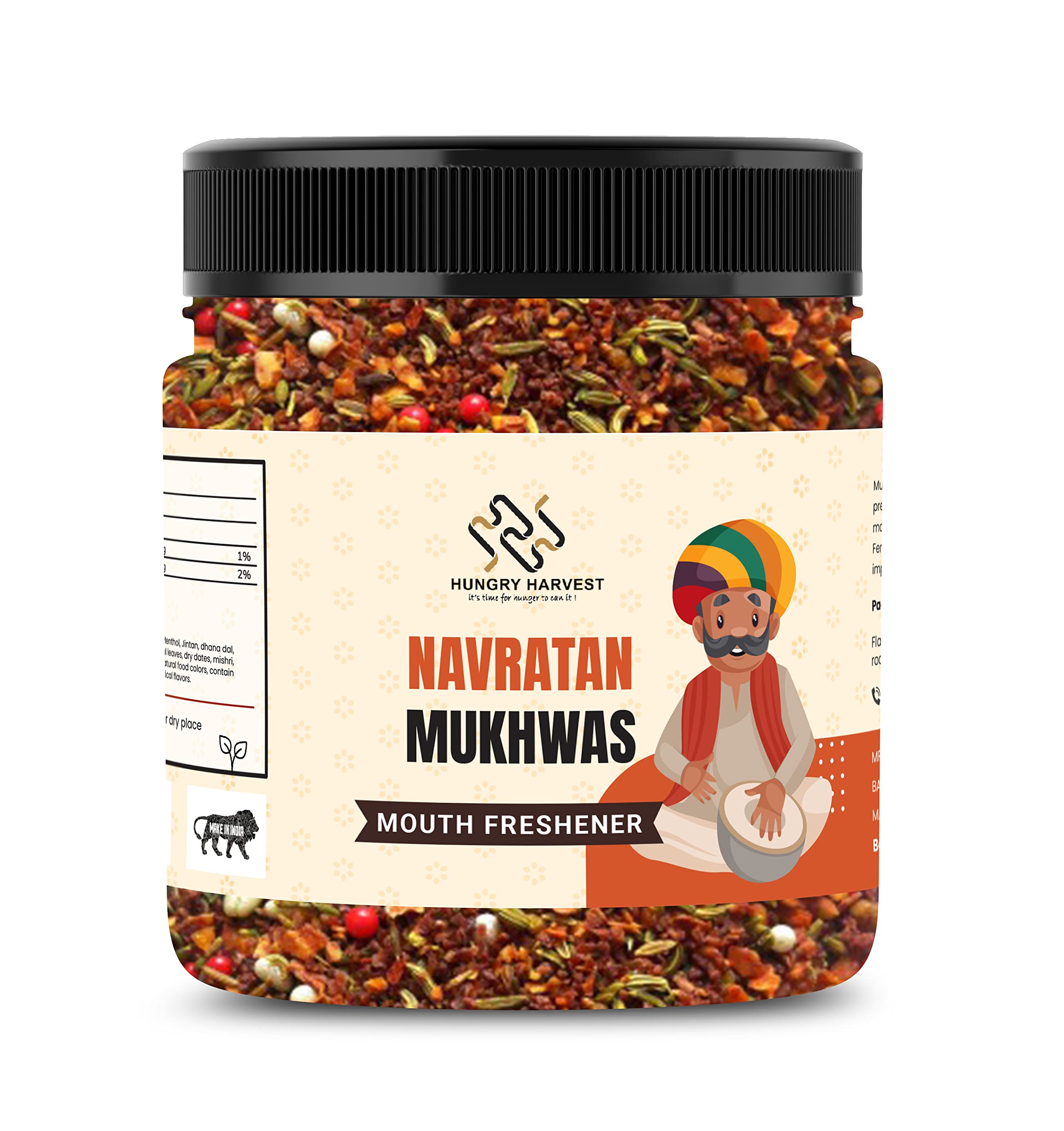 Hungry Harvest Rajasthani Navratan Mix Mukhwas Mix Digestive Mouth Freshner Saunf [Jar Pack] (300 Grams (Pack of 1 of 300 Grams)) (B09DKVH34H) Amazon Price History, Amazon Price Tracker