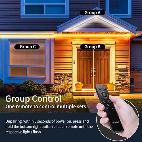 Miniatura 6 de Tira de luces LED de neón blancas regulables de 40 pies, 24 V sintonizable 2700K  6500 K, cuerda de luz flexible con control remoto, cinta LED para