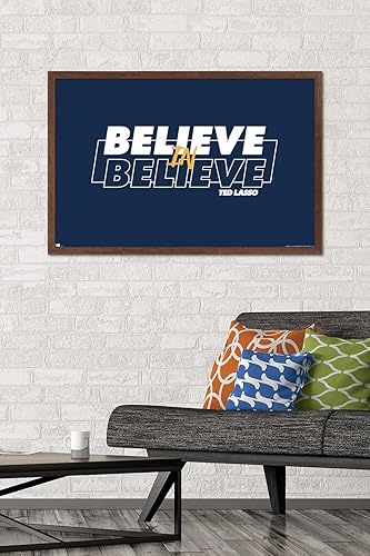 Miniatura 2 de Trends International Ted Lasso - Póster de pared Believe In Believe