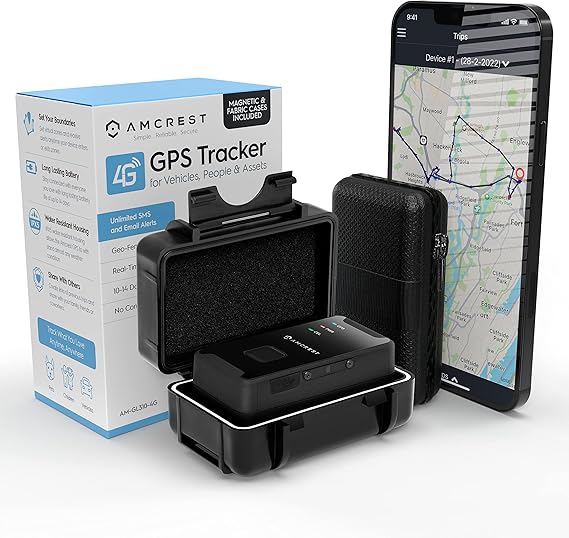 Amcrest GPS GL300 GPS Tracker for Vehicles (4G LTE