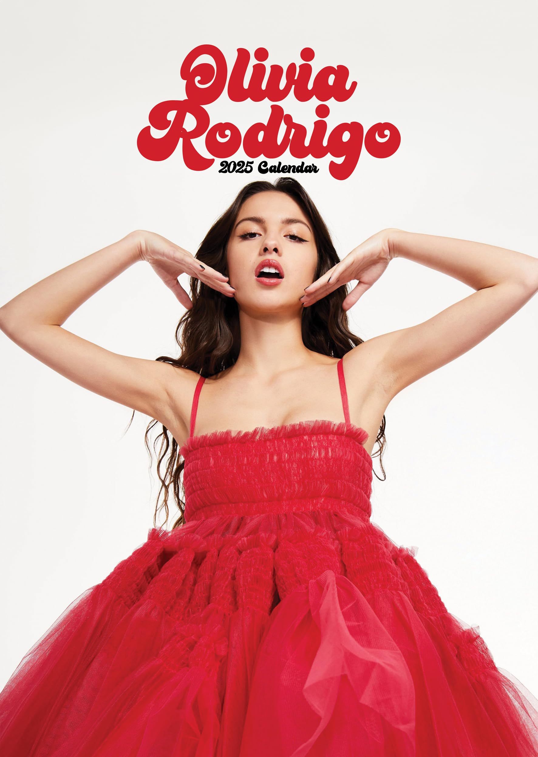 Olivia Rodrigo 2025 - A3 Size Wirobound Calendar