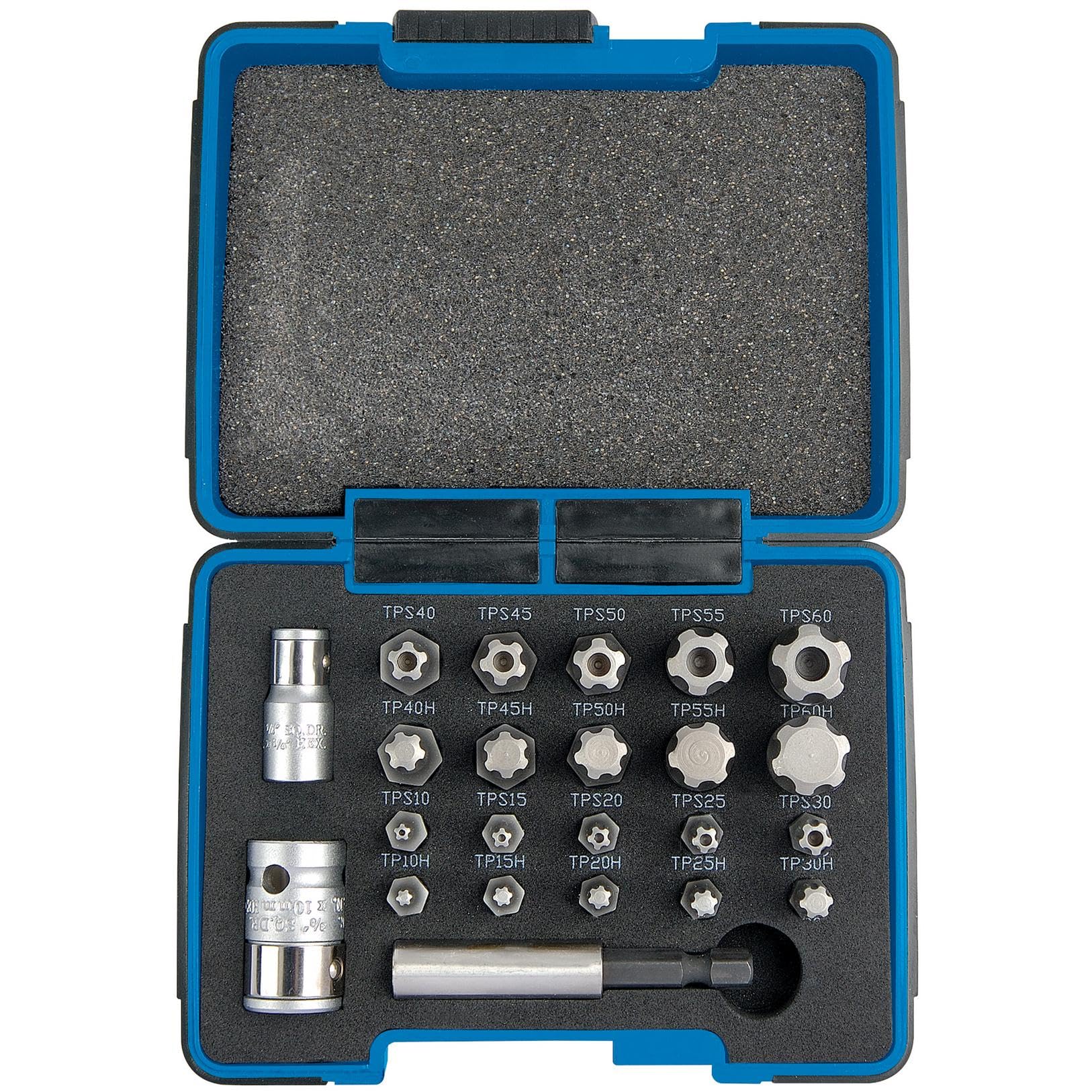 Draper Expert 23241 - Set 23 punte TX a stella 1/4"/3/8"