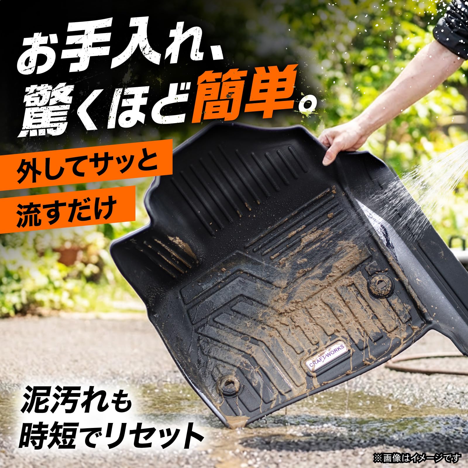 Amazon | クラフトワークス ランクル250 フロアマット フロア マット